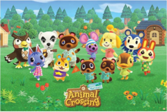 Affiche / Poster - Animal Crossing NH (Lineup)